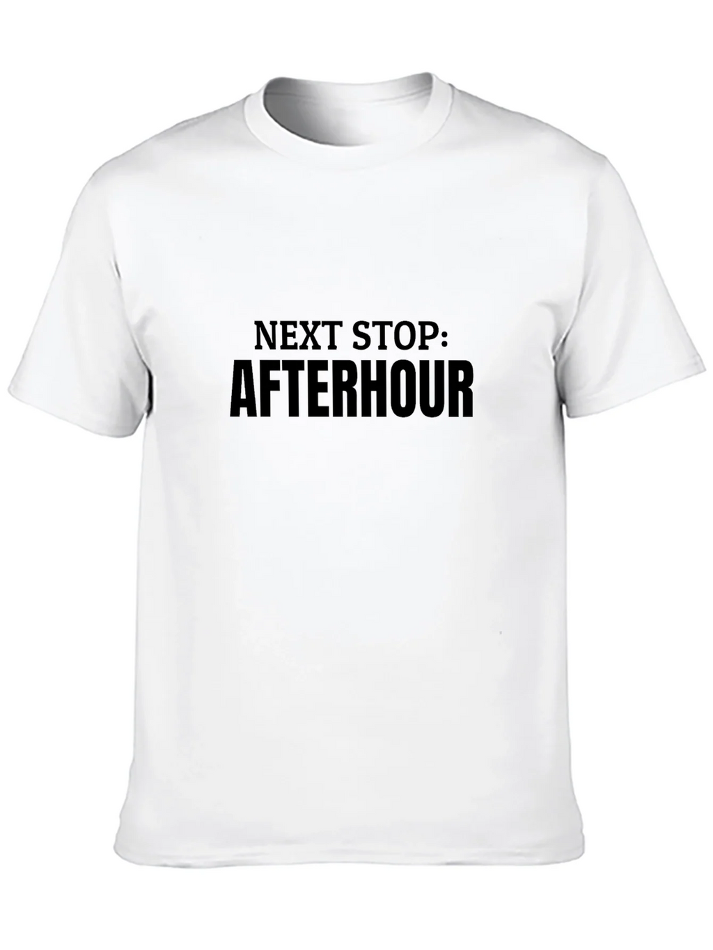 Next Stop: After Hour Graphic Tee - Black Cotton product image 9