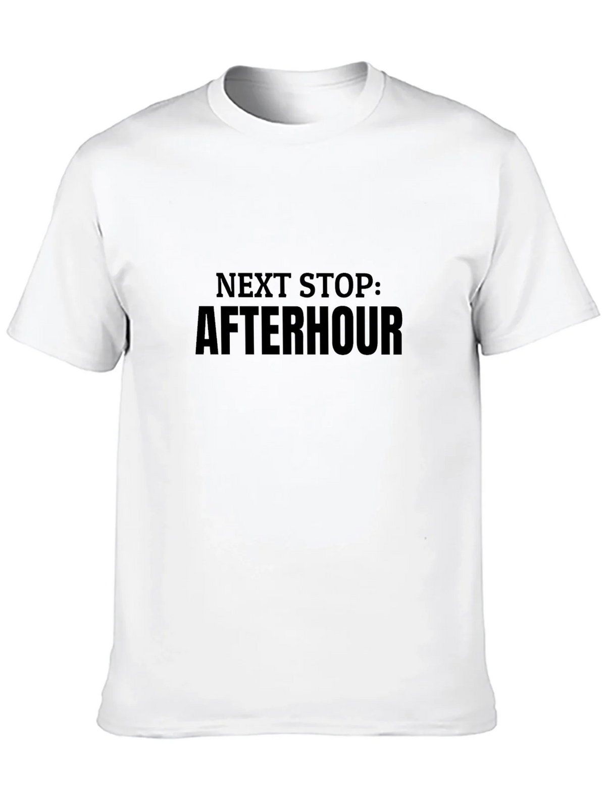 Next Stop: After Hour Graphic Tee - Black Cotton product image 9
