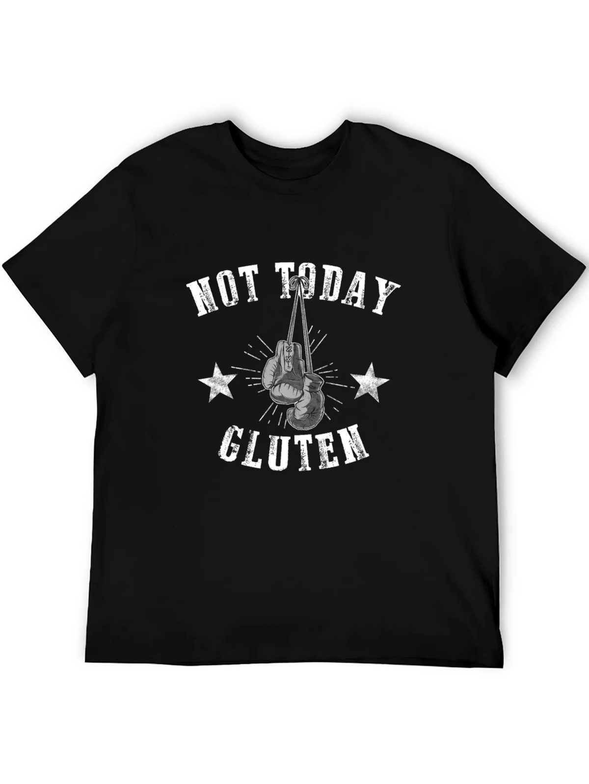 Not Today Gluten Boxing Gloves Graphic T-Shirt product image 5
