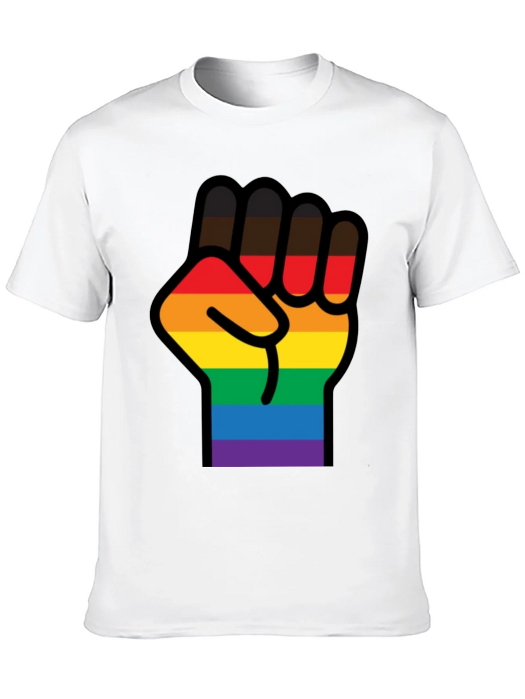 Pride Fist T-Shirt - Black LGBTQ Equality Tee product image 9