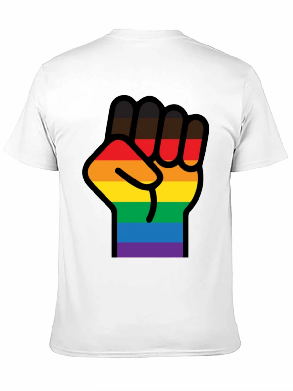 Pride Fist T-Shirt - Black LGBTQ Equality Tee product image 10