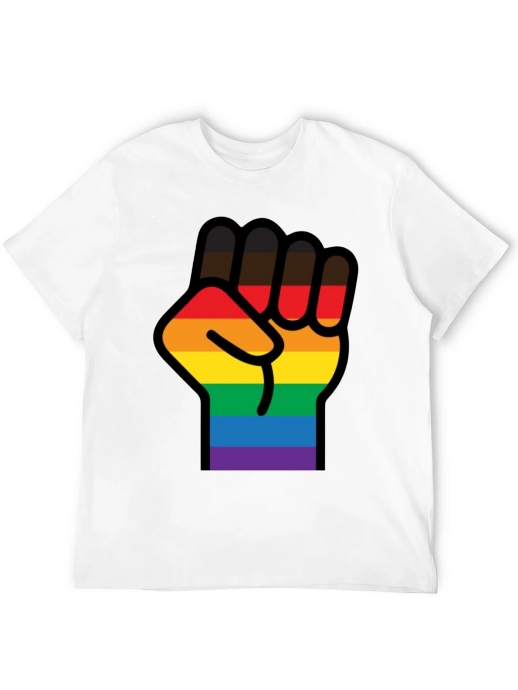Pride Fist T-Shirt - Black LGBTQ Equality Tee product image 11