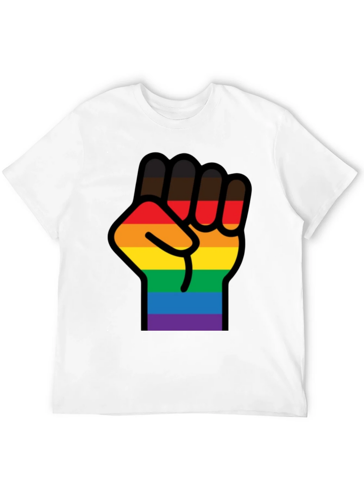 Pride Fist T-Shirt - Black LGBTQ Equality Tee product image 11