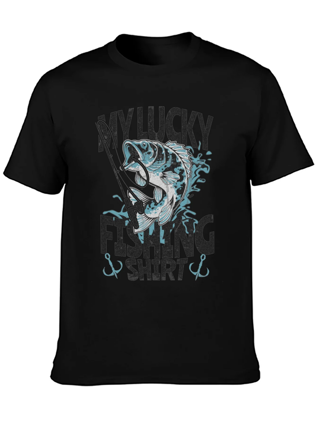 My Lucky Fishing Shirt - Graphic Tee for Anglers product image 3