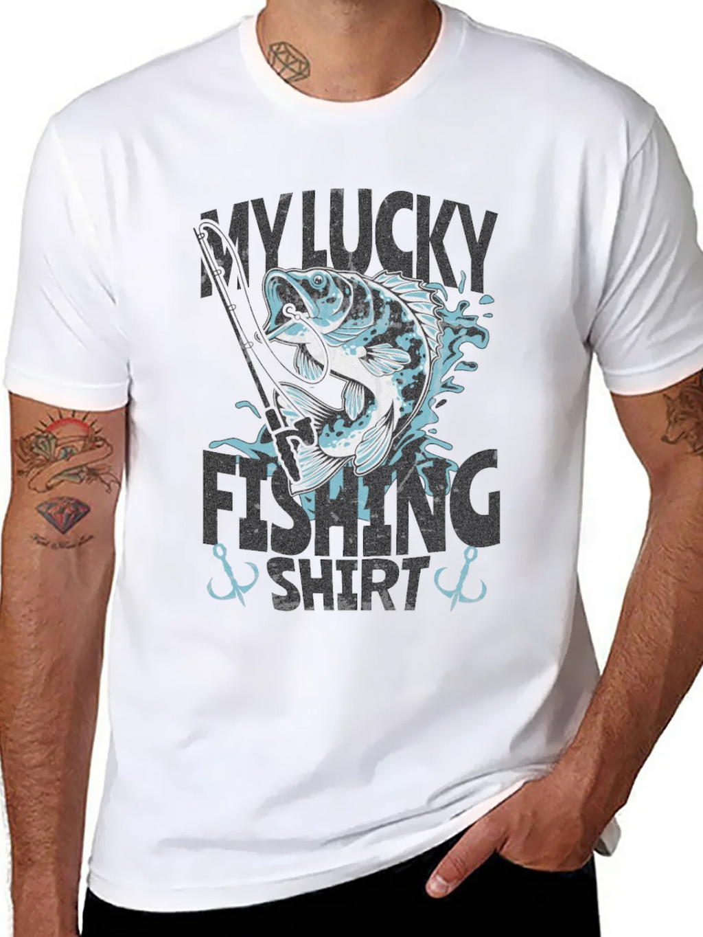 My Lucky Fishing Shirt - Graphic Tee for Anglers product image 7