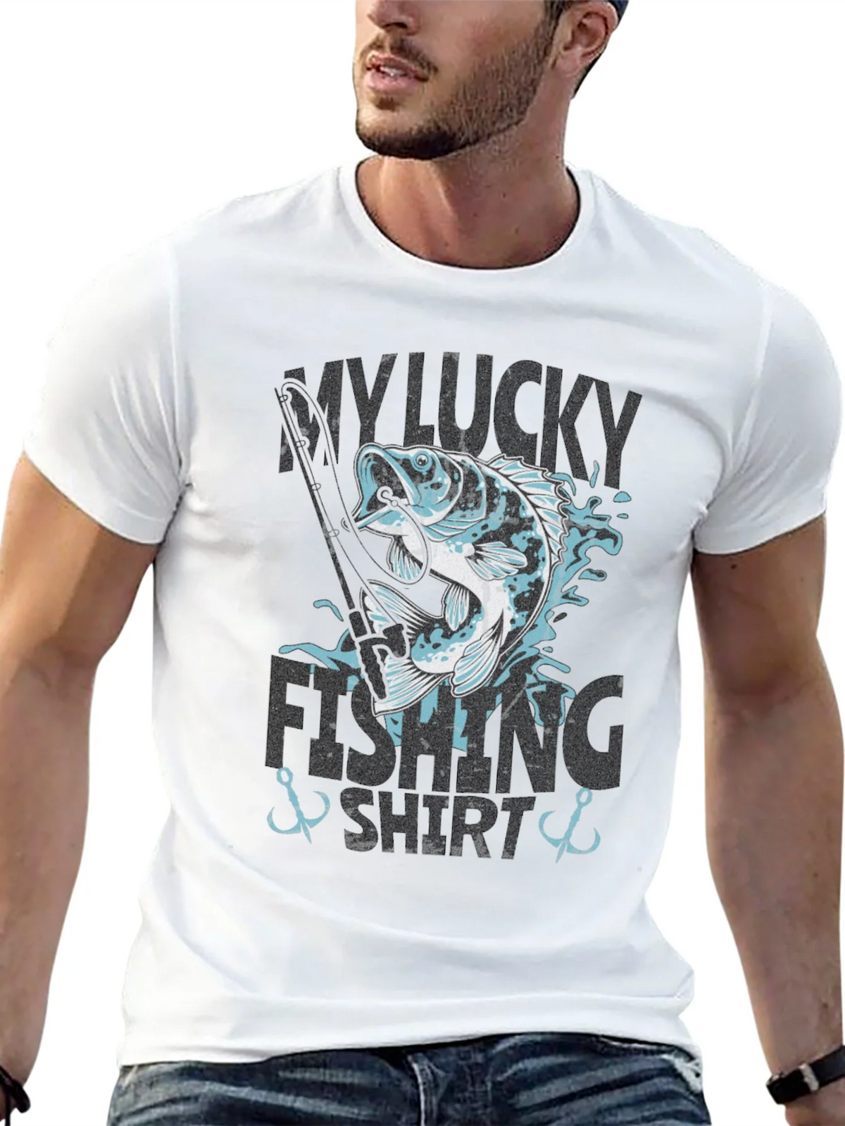 My Lucky Fishing Shirt - Graphic Tee for Anglers product image 12