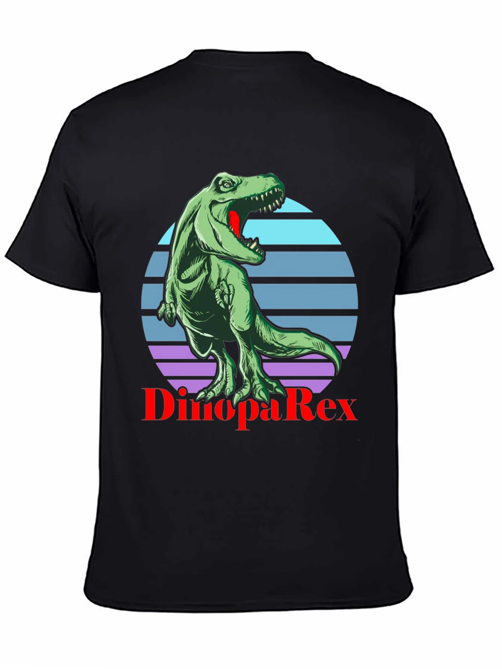 Dino PaRex T-Shirt - Retro Dinosaur Tee product image 4