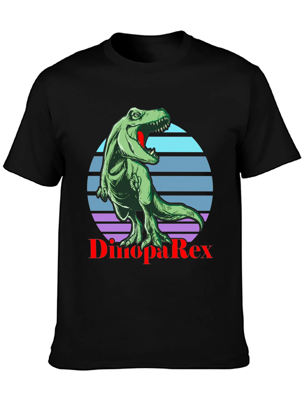 Dino PaRex T-Shirt - Retro Dinosaur Tee product image 3