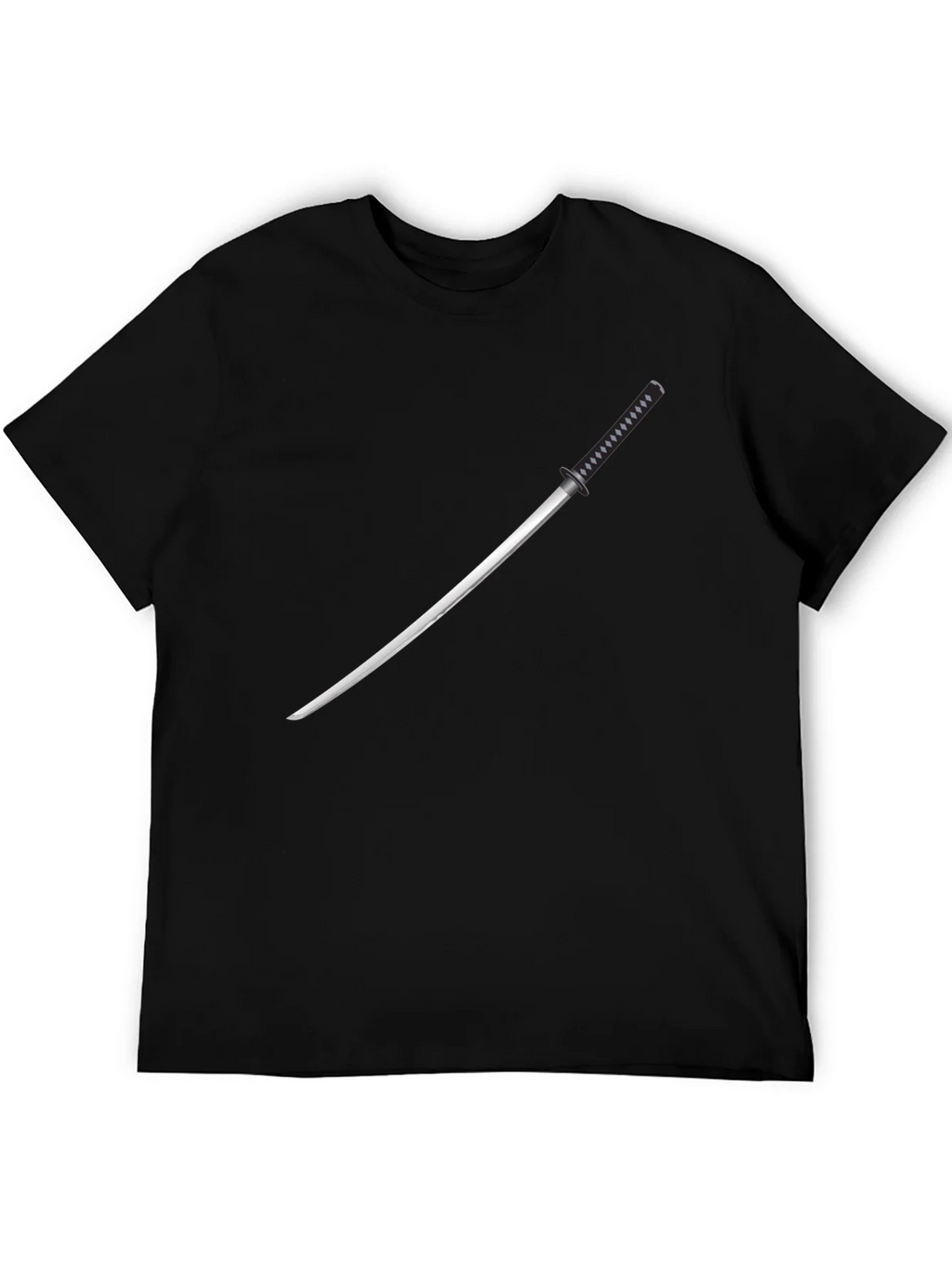 Samurai Sword Graphic Tee - Mens Black T-Shirt product image 5