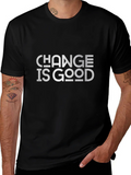 Change Is Good Graphic Tee - Black product image 1