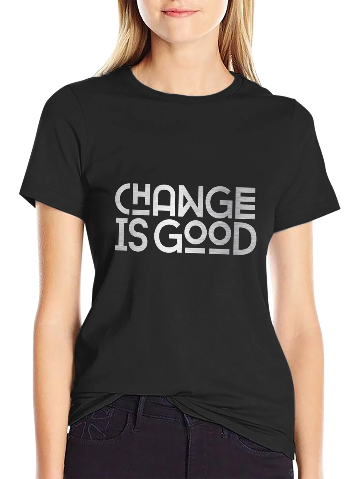 Change Is Good Graphic Tee - Black product image 2