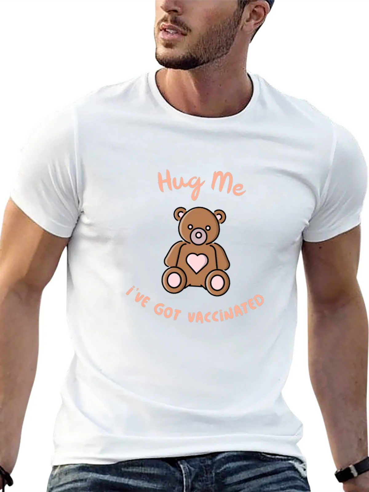 Hug Me Ive Got Vaccinated T-Shirt product image 11