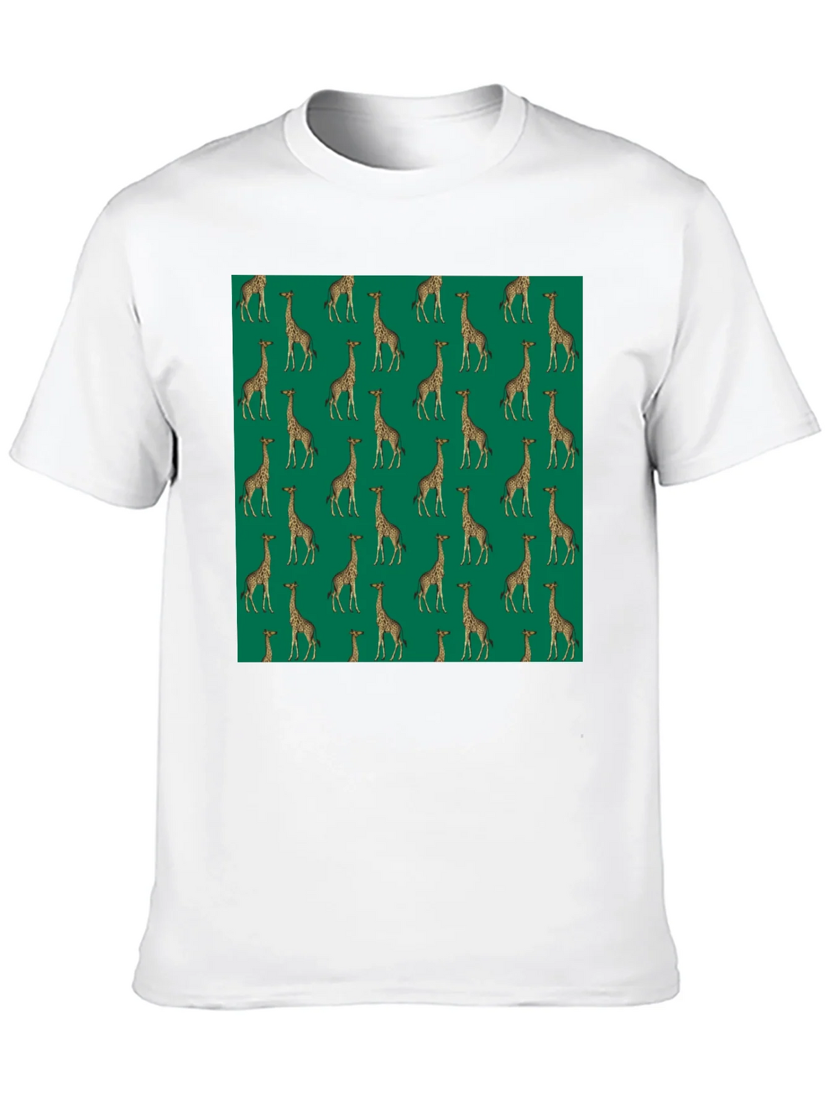 Giraffe Print Black T-Shirt product image 9