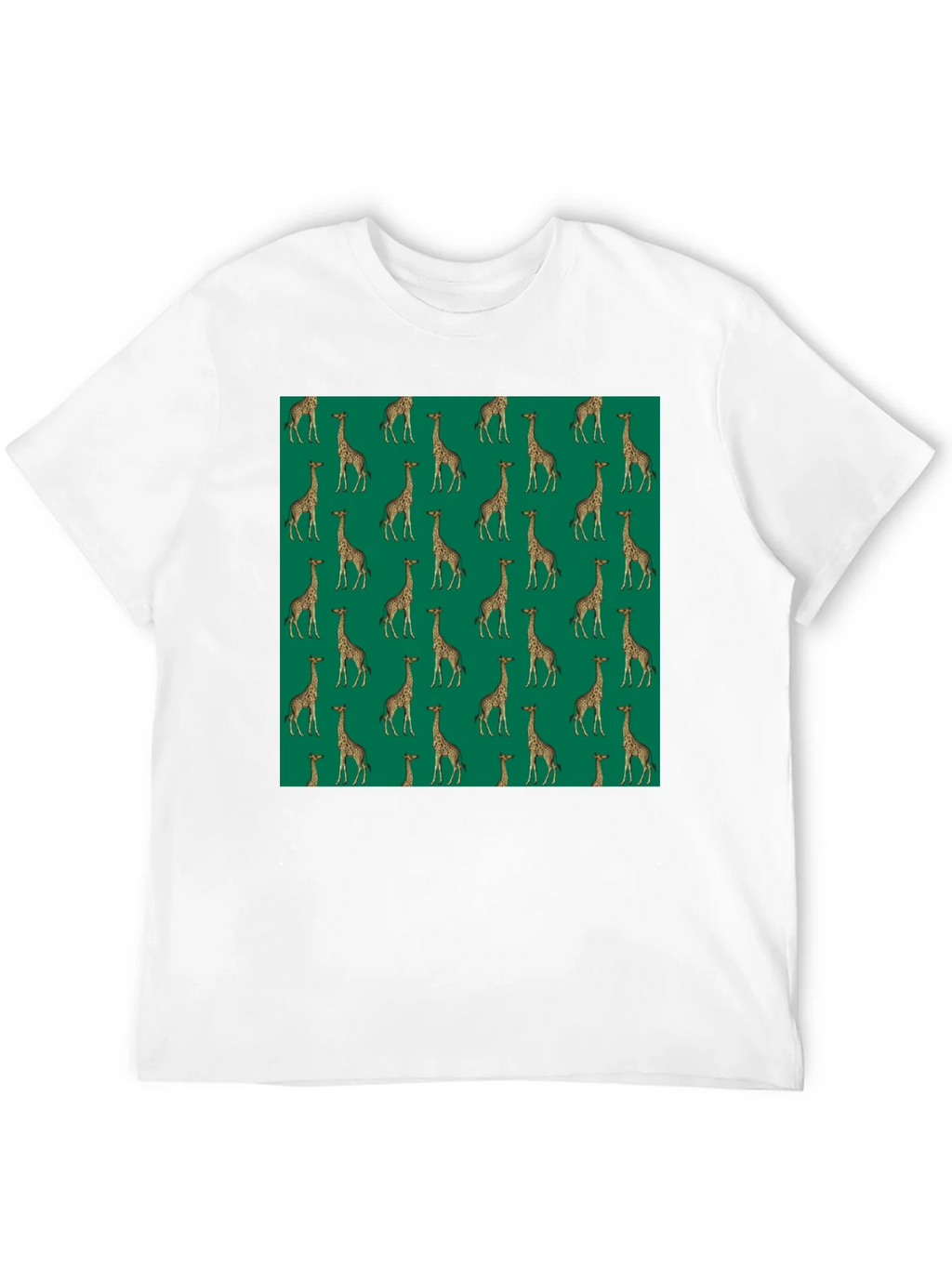 Giraffe Print Black T-Shirt product image 11