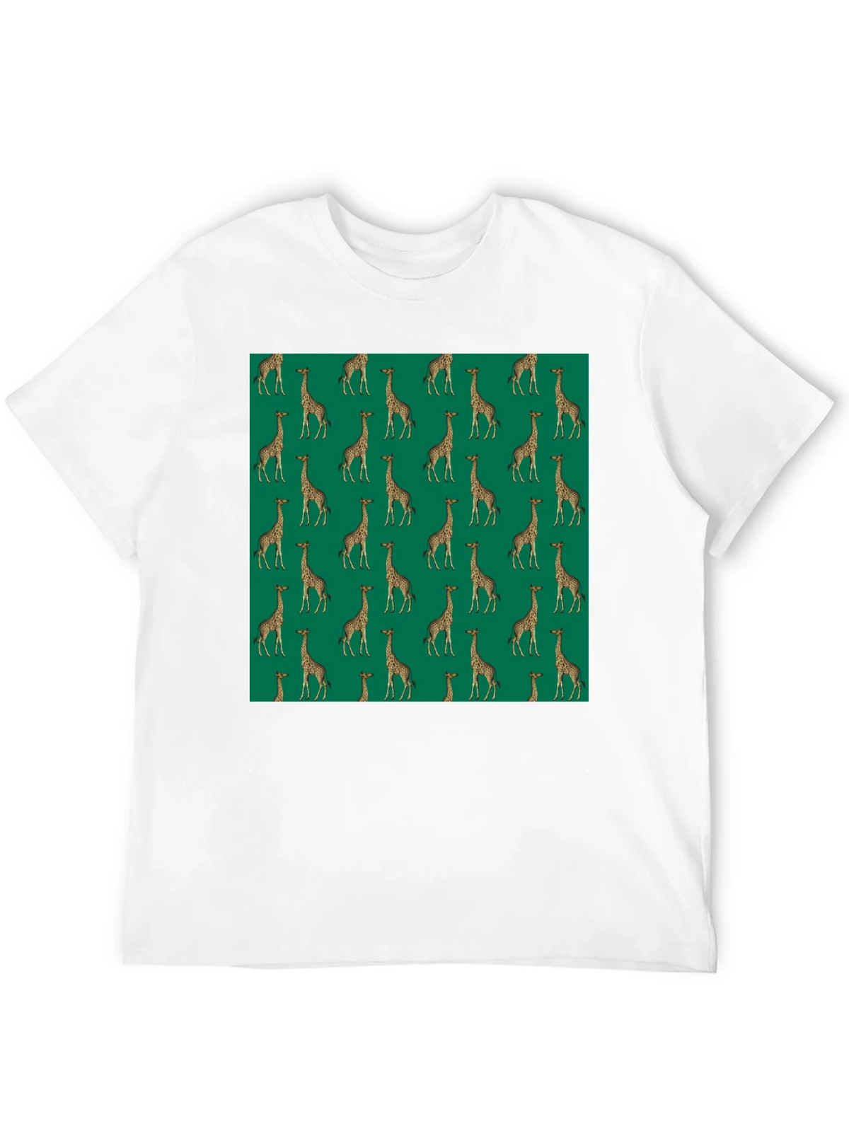 Giraffe Print Black T-Shirt product image 11