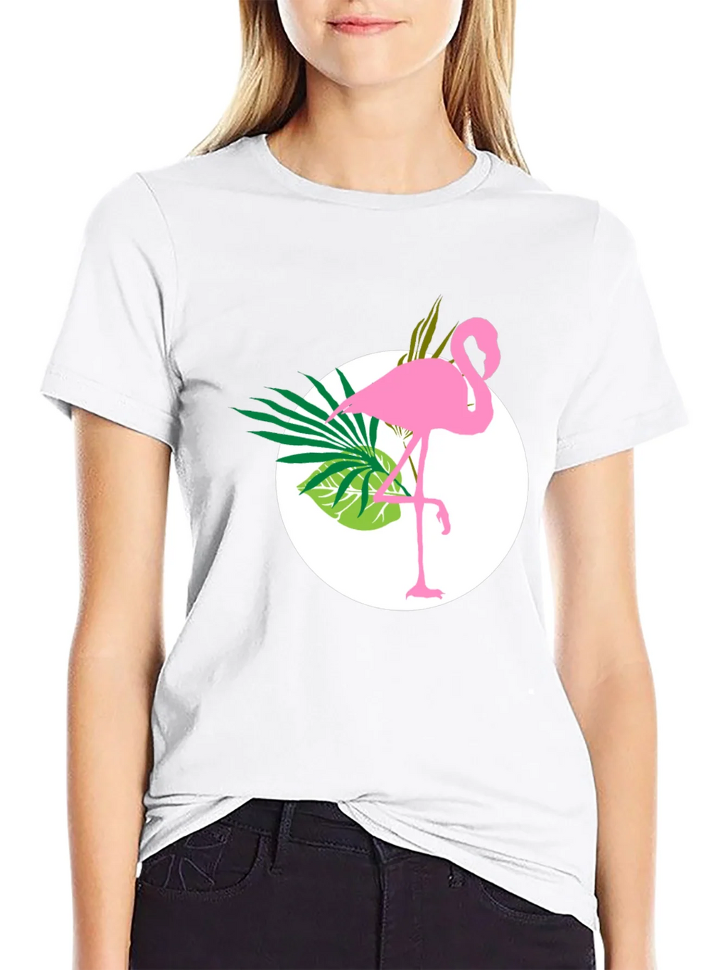 Tropical Flamingo Graphic Tee - Stylish & Unique product image 8