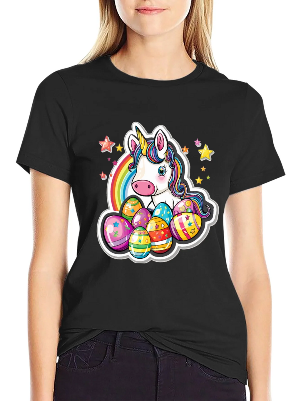 Unicorn Easter Egg T-Shirt product image 1