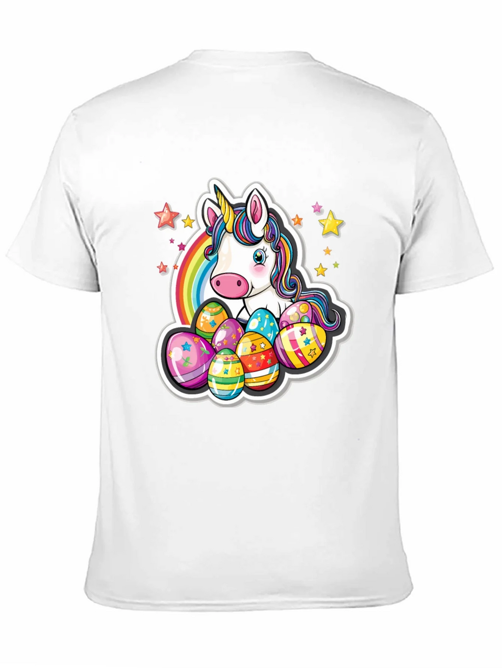 Unicorn Easter Egg T-Shirt product image 3