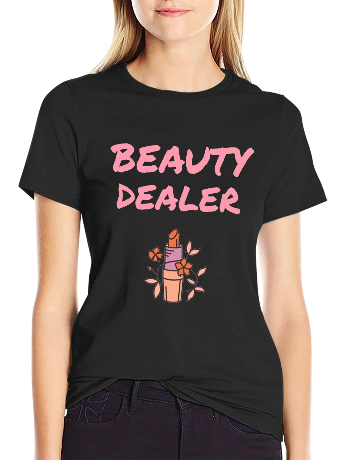 Beauty Dealer Graphic Tee - Stylish & Fun product image 2