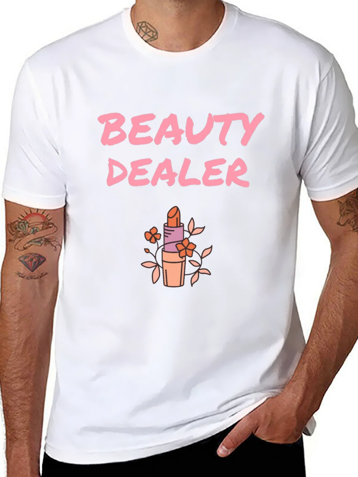 Beauty Dealer Graphic Tee - Stylish & Fun product image 7