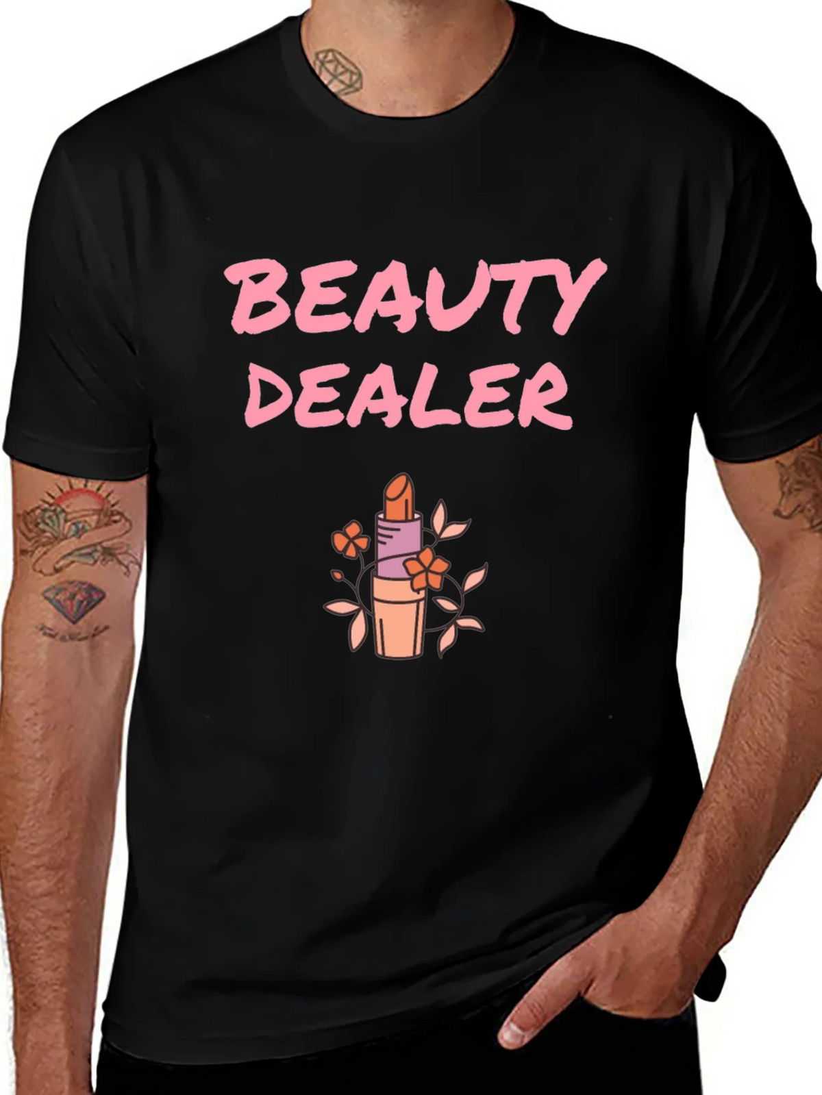 Beauty Dealer Graphic Tee - Stylish & Fun product image 1