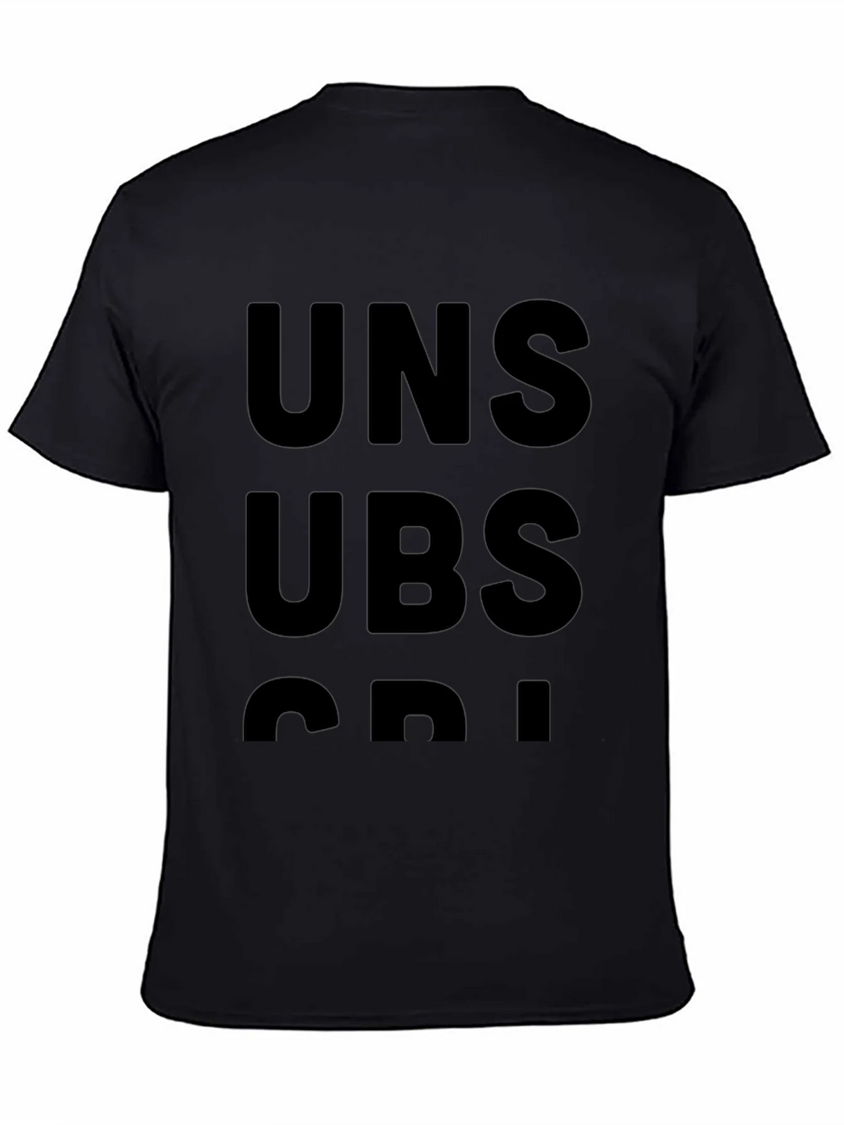 Unsubscribe Graphic T-Shirt product image 4