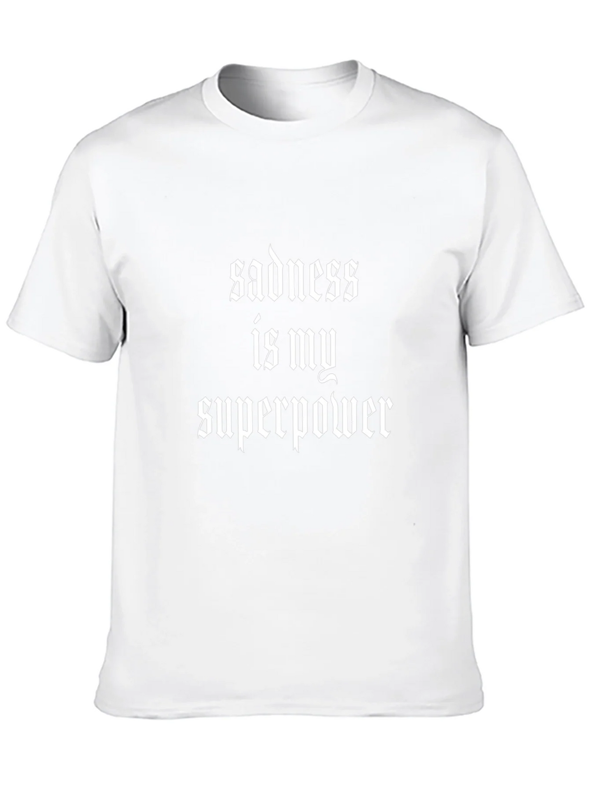 Sadness is My Superpower T-Shirt - Gothic Style product image 9