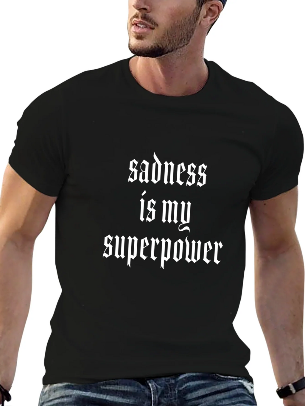 Sadness is My Superpower T-Shirt - Gothic Style product image 6