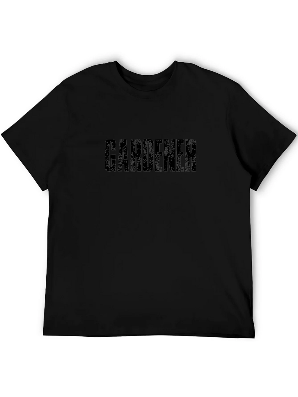 Gardener T-Shirt - Black Cotton Tee product image 5