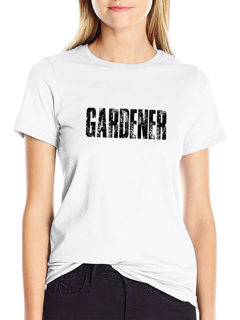 Gardener T-Shirt - Black Cotton Tee product image 7