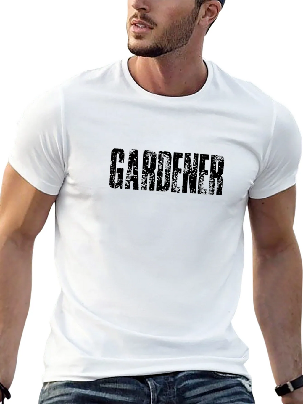 Gardener T-Shirt - Black Cotton Tee product image 11