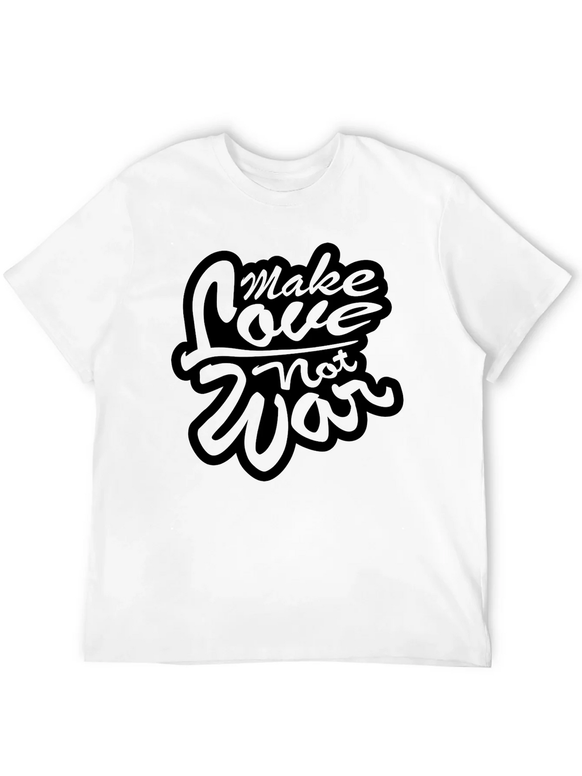 Make Love Not War Graphic Tee - Stylish Unisex T-Shirt product image 11