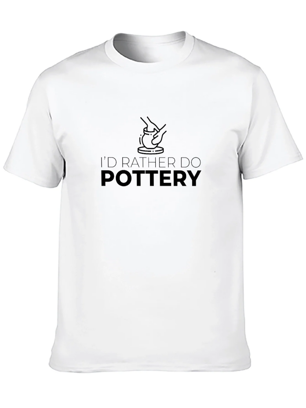 Pottery Lovers Black T-Shirt product image 4