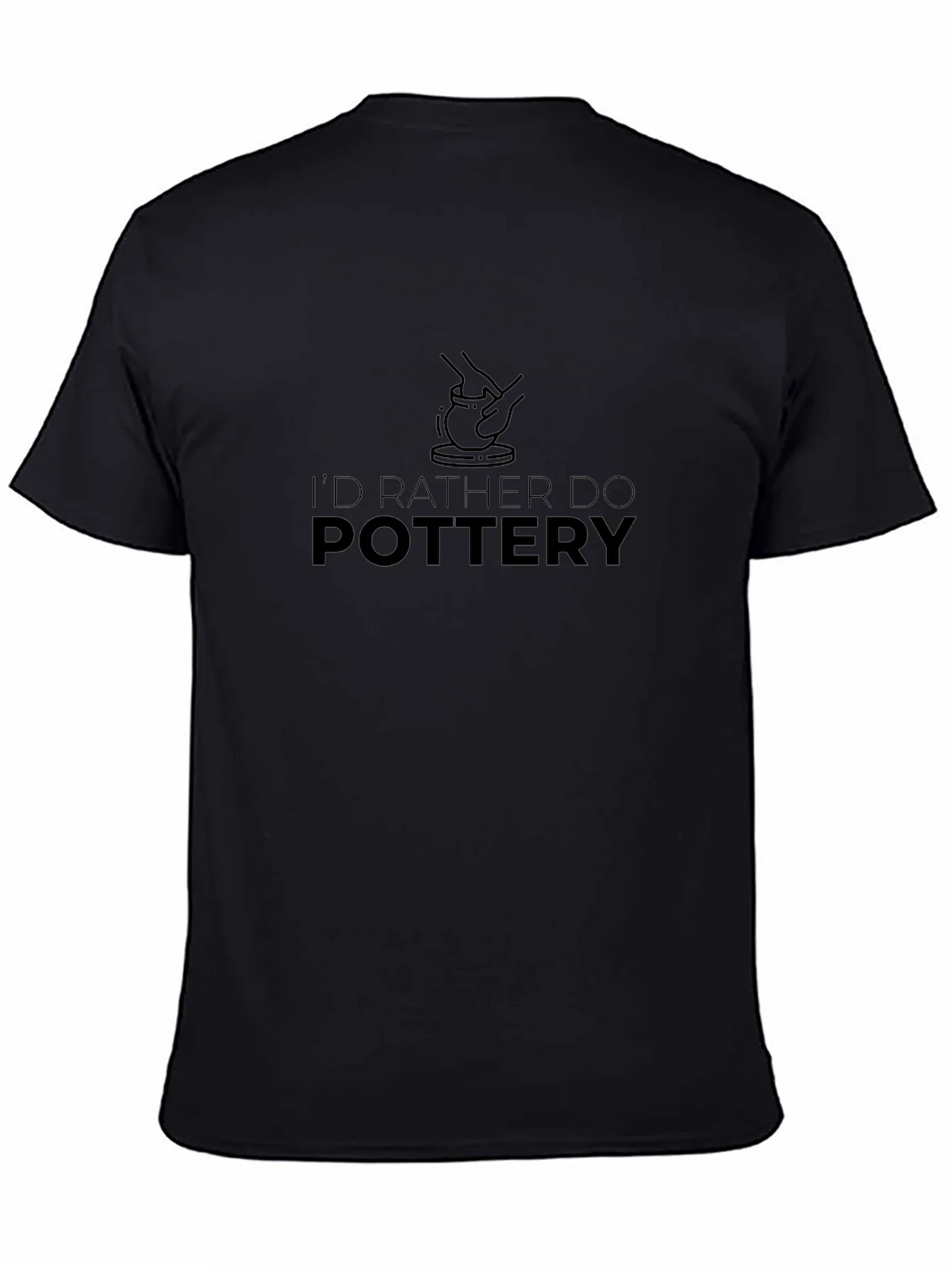 Pottery Lovers Black T-Shirt product image 1