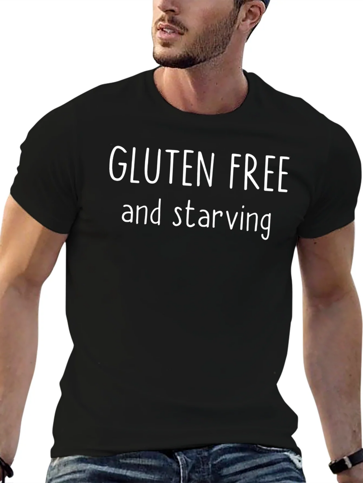 Gluten Free and Starving Graphic Tee product image 6
