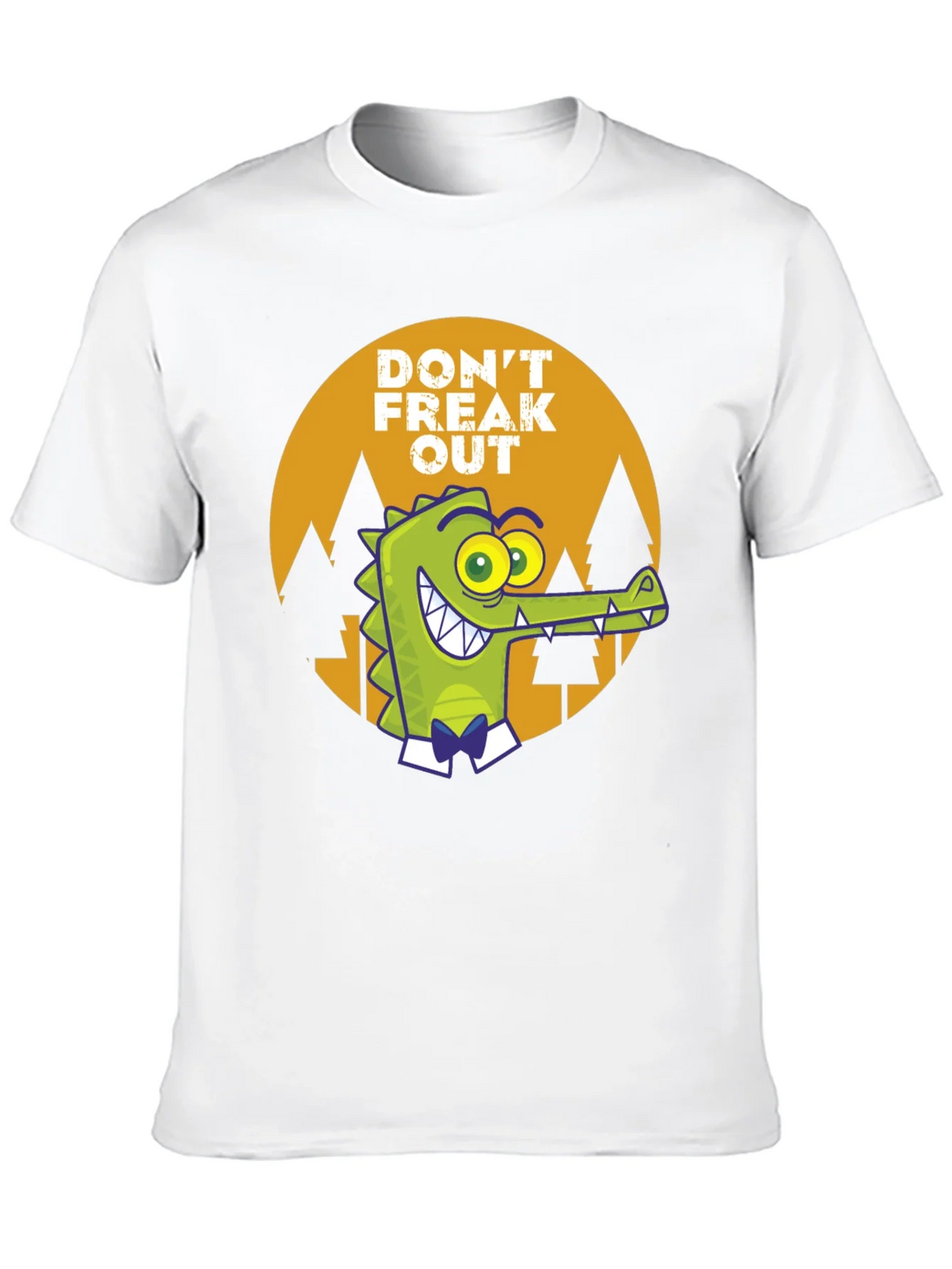 Dont Freak Out Crocodile T-Shirt product image 9