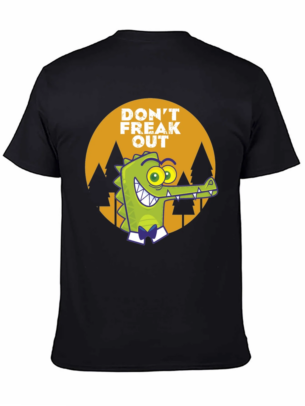 Dont Freak Out Crocodile T-Shirt product image 4
