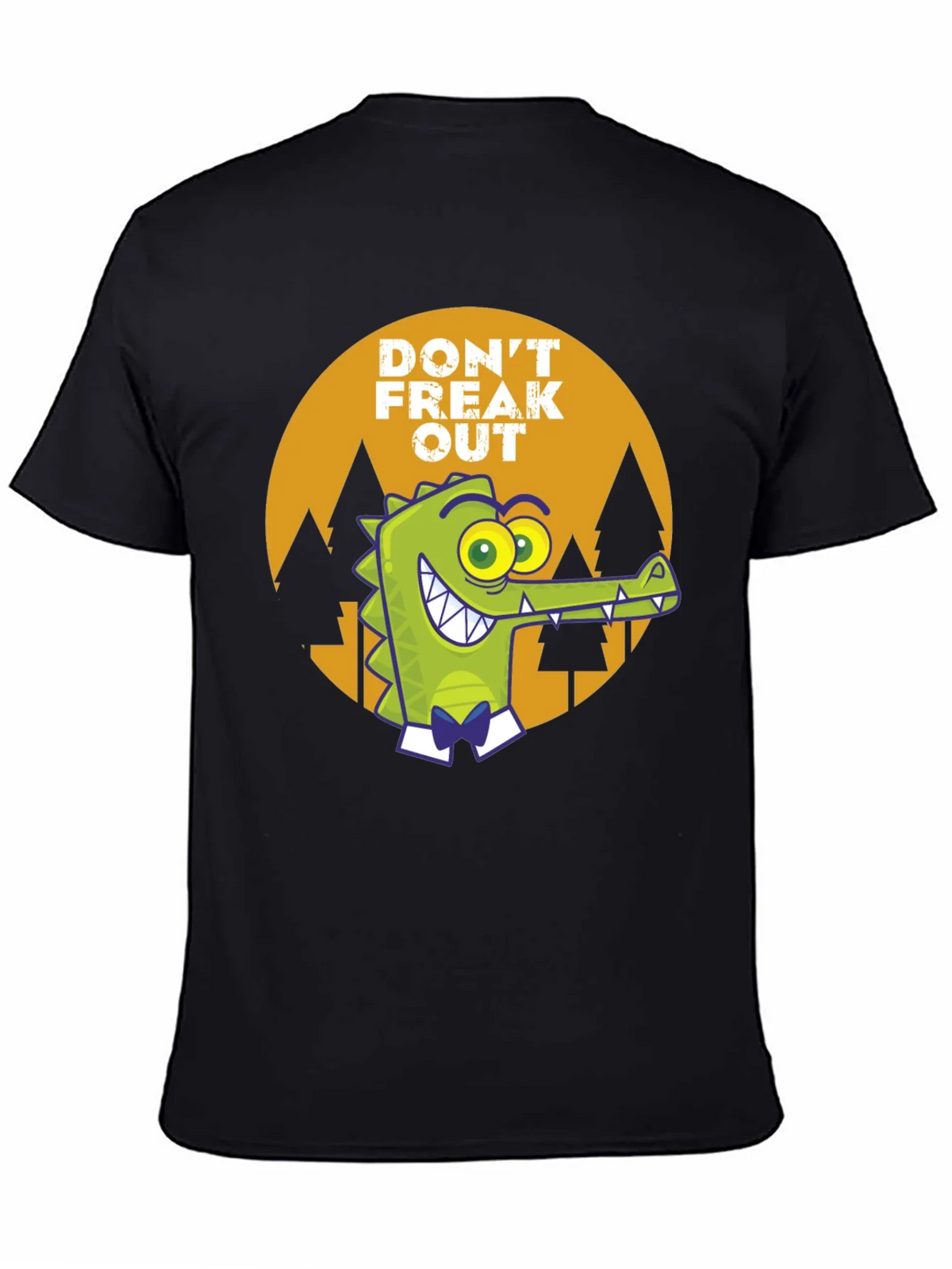 Dont Freak Out Crocodile T-Shirt product image 4