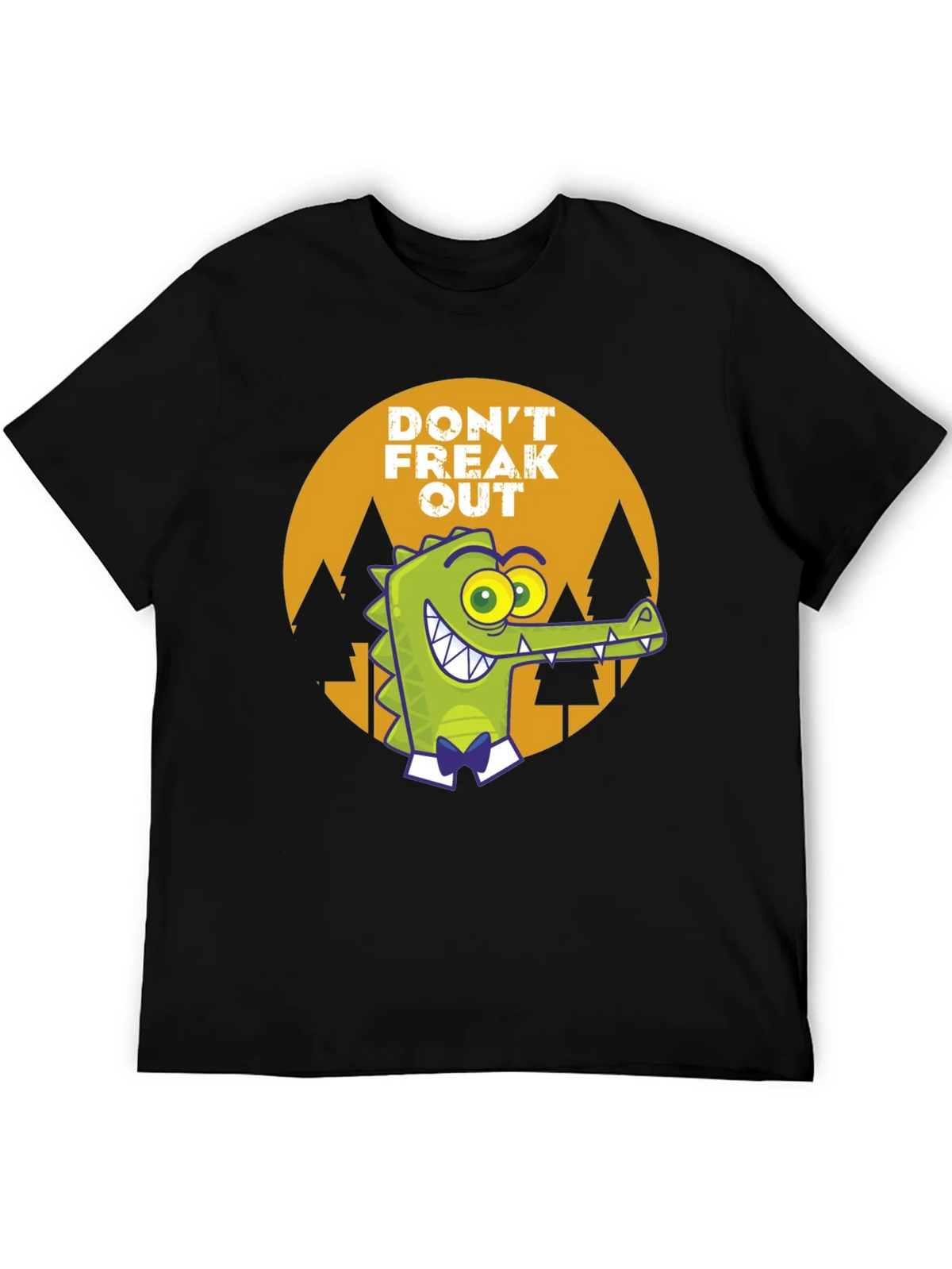 Dont Freak Out Crocodile T-Shirt product image 5