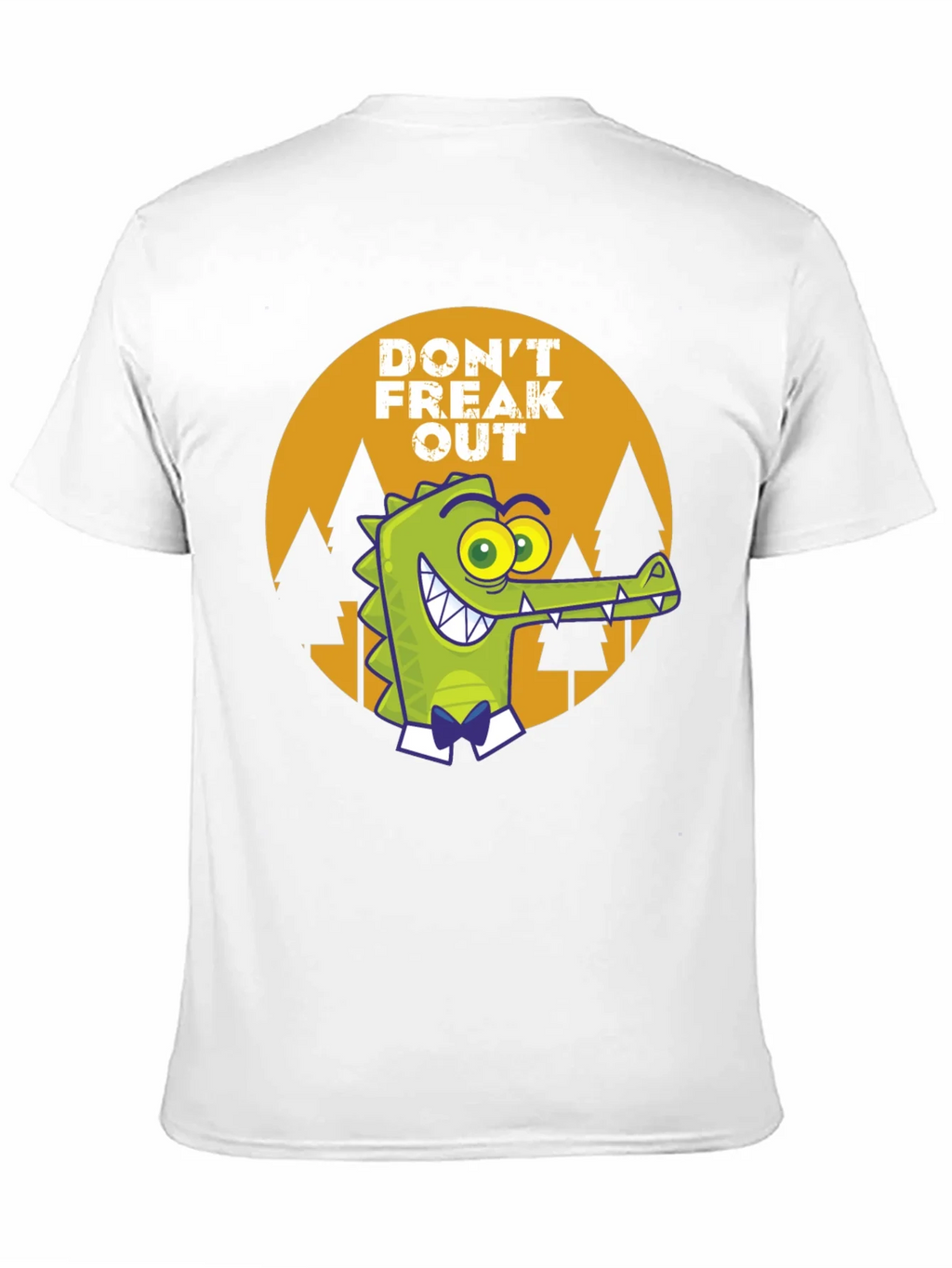 Dont Freak Out Crocodile T-Shirt product image 10