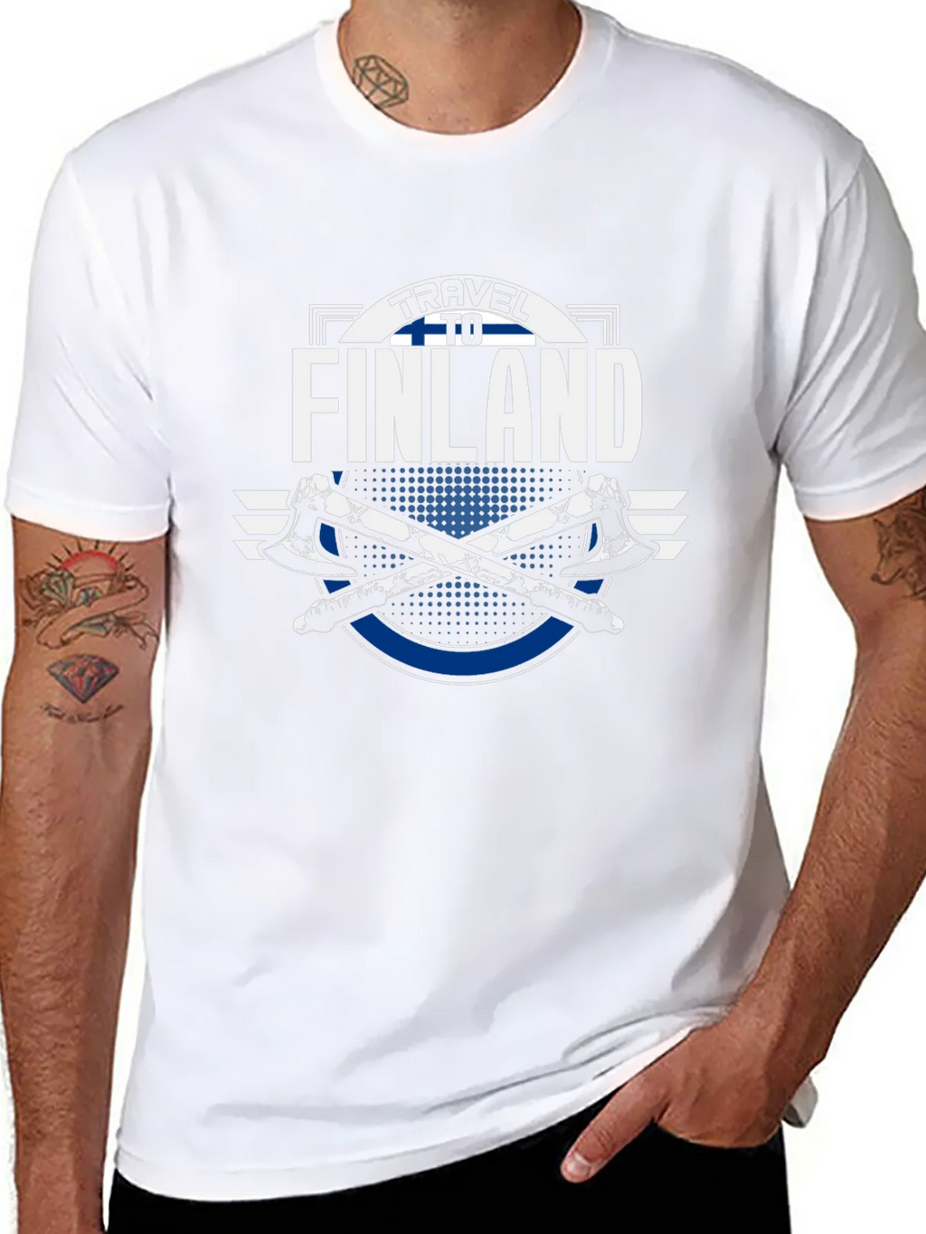 Travel to Finland Graphic T-Shirt product image 7