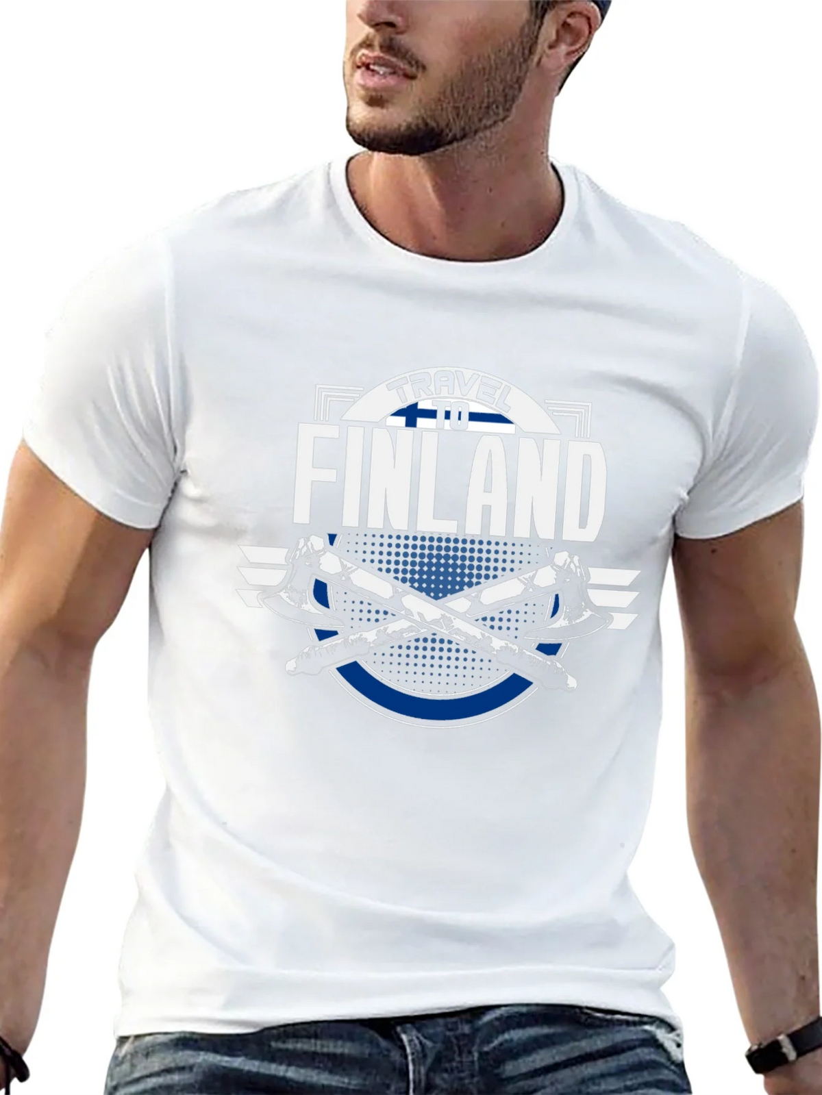 Travel to Finland Graphic T-Shirt product image 12