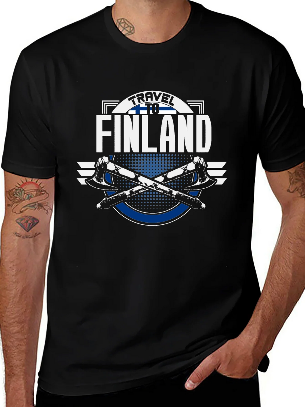Travel to Finland Graphic T-Shirt product image 1
