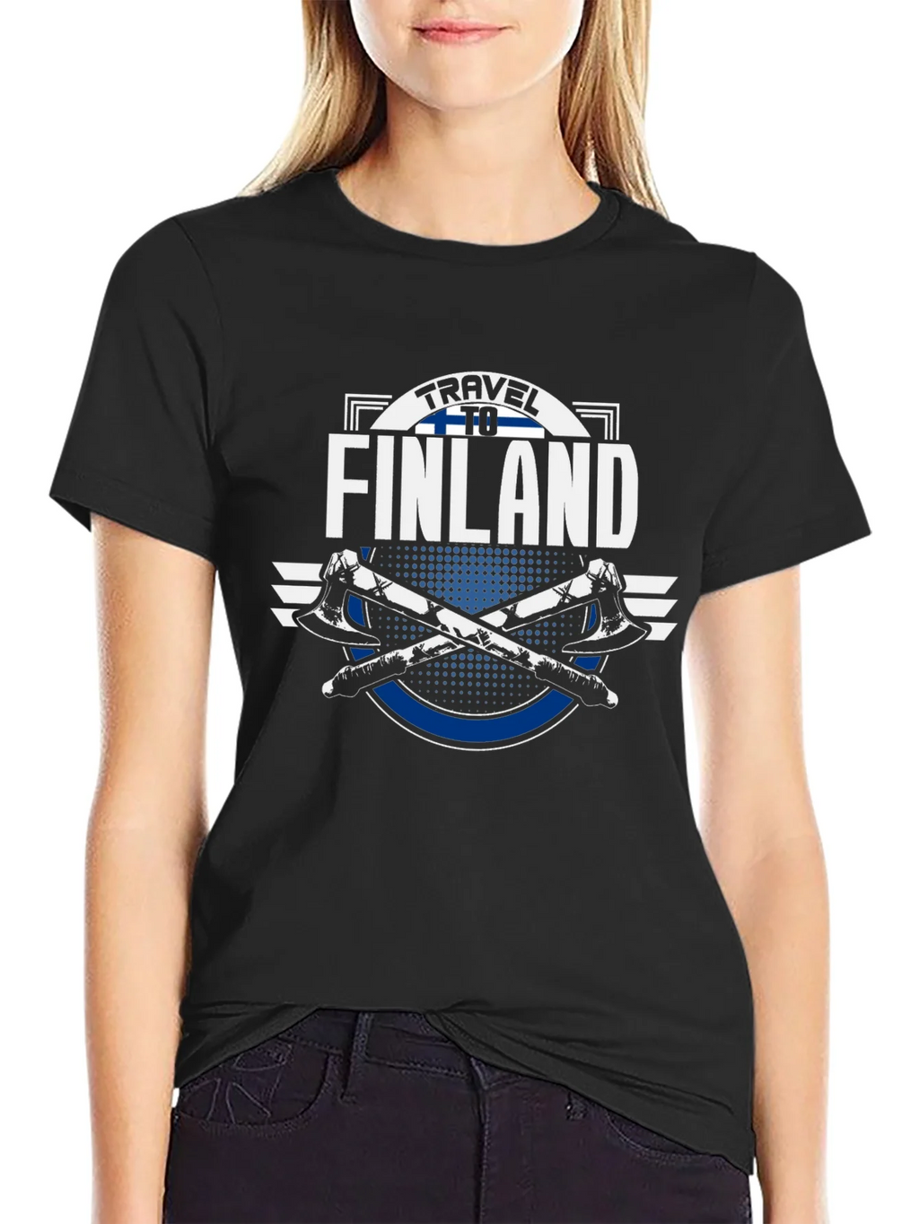 Travel to Finland Graphic T-Shirt product image 2