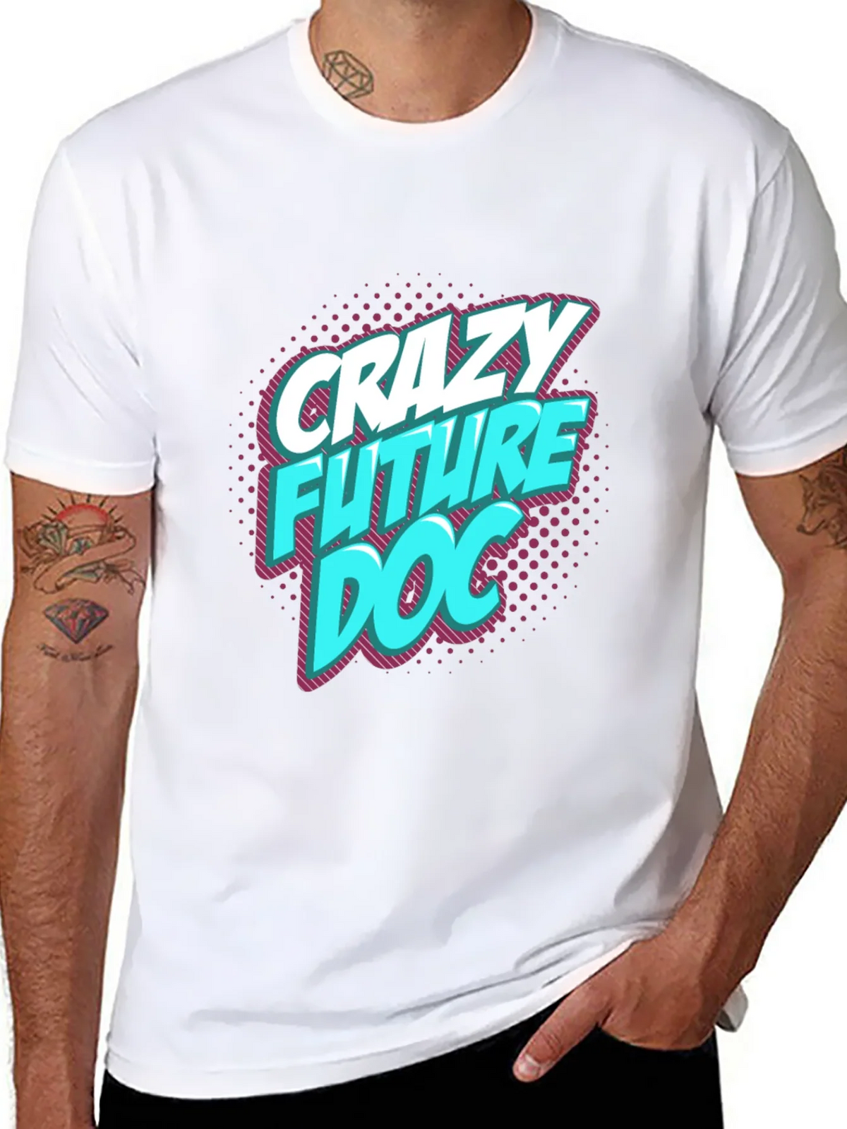 Crazy Future Doc Black T-Shirt product image 2