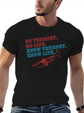 Trumpet Life Graphic Tee - Music Lovers T-Shirt product image 1