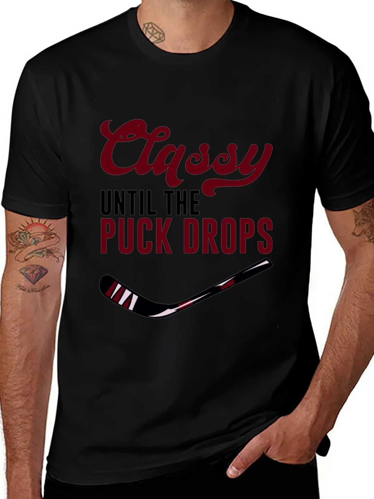 Classy Hockey T-Shirt product image 1