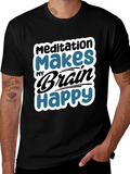 Meditation Makes My Brain Happy T-Shirt product image 1