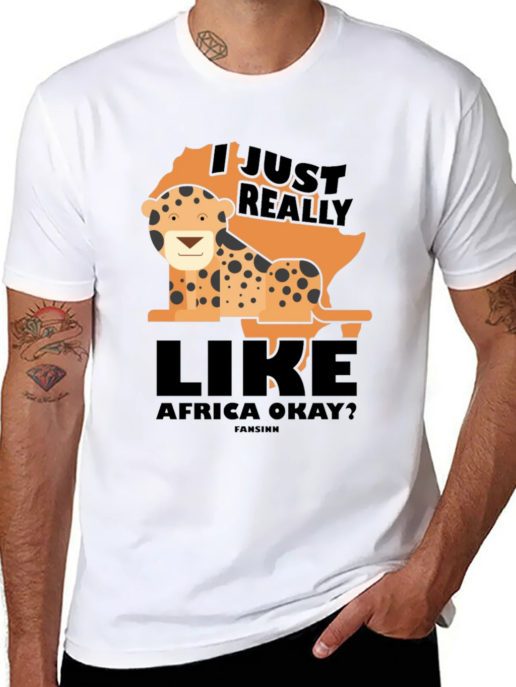 I Just Really Like Africa T-Shirt product image 7
