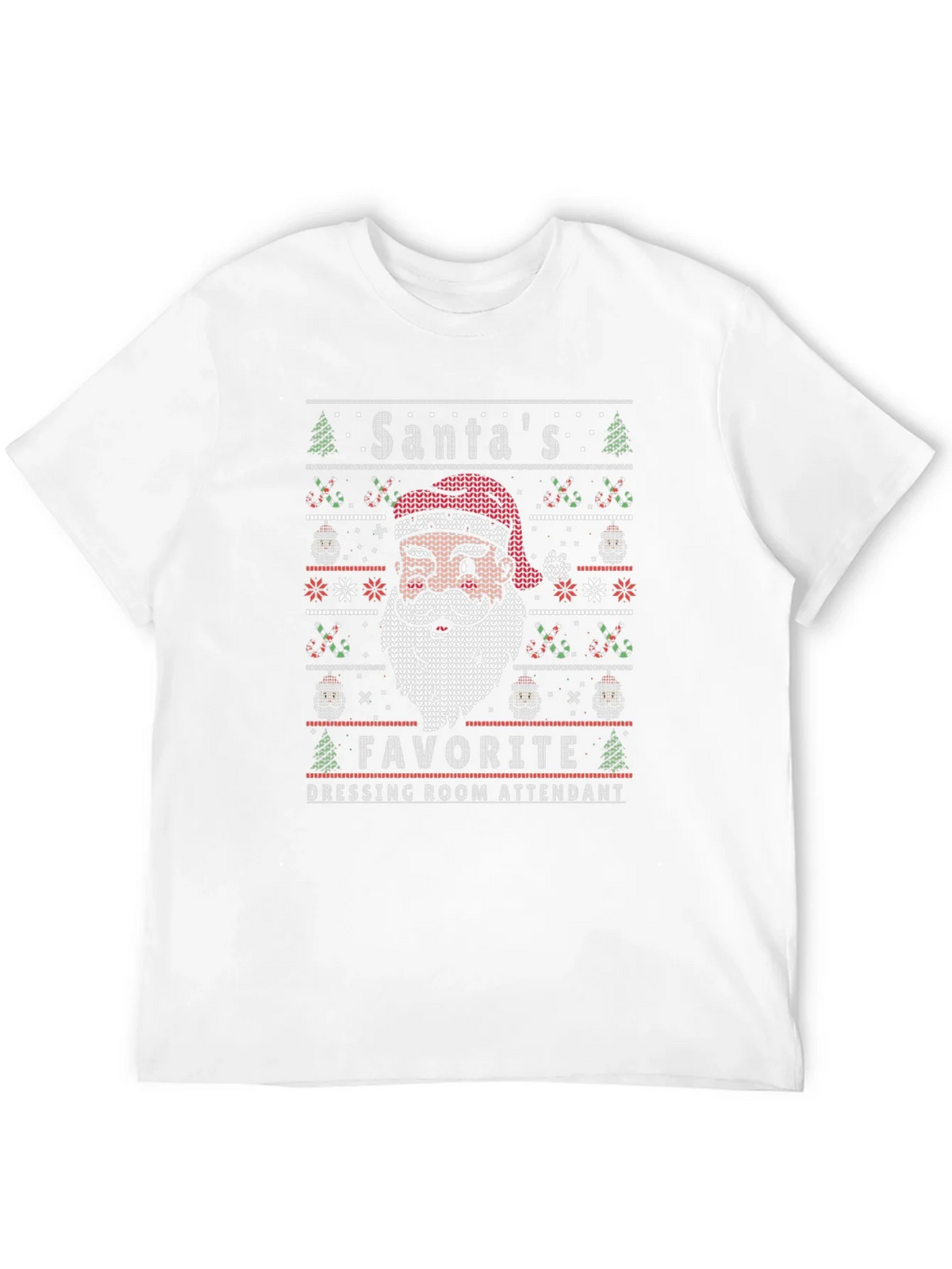 Santas Favorite Dressing Room Attendant T-Shirt product image 5
